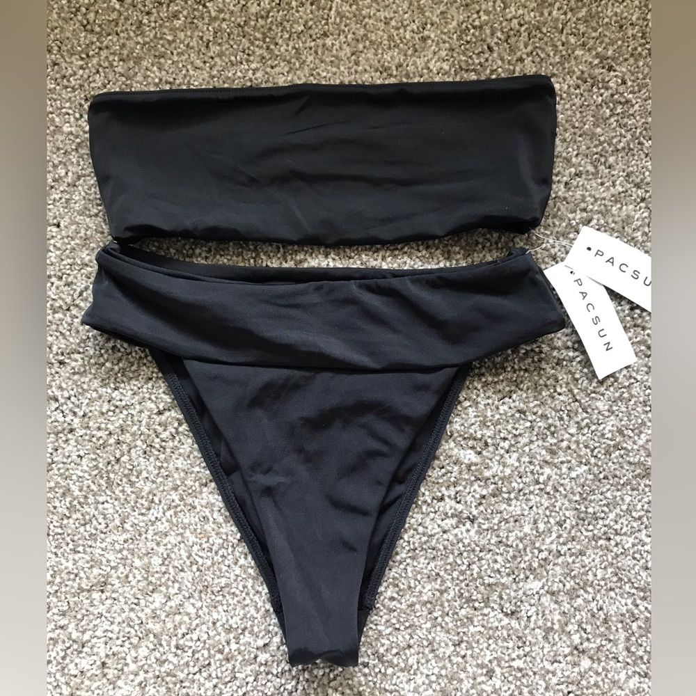 PacSun Black Bikini Swimsuit Size XS